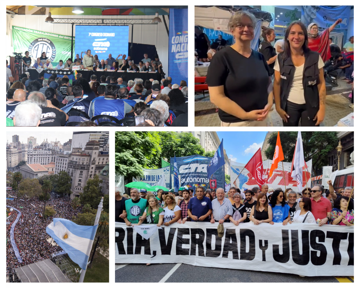 CCOO de Madrid toma el pulso de la realidad poltica y sindical en Argentina